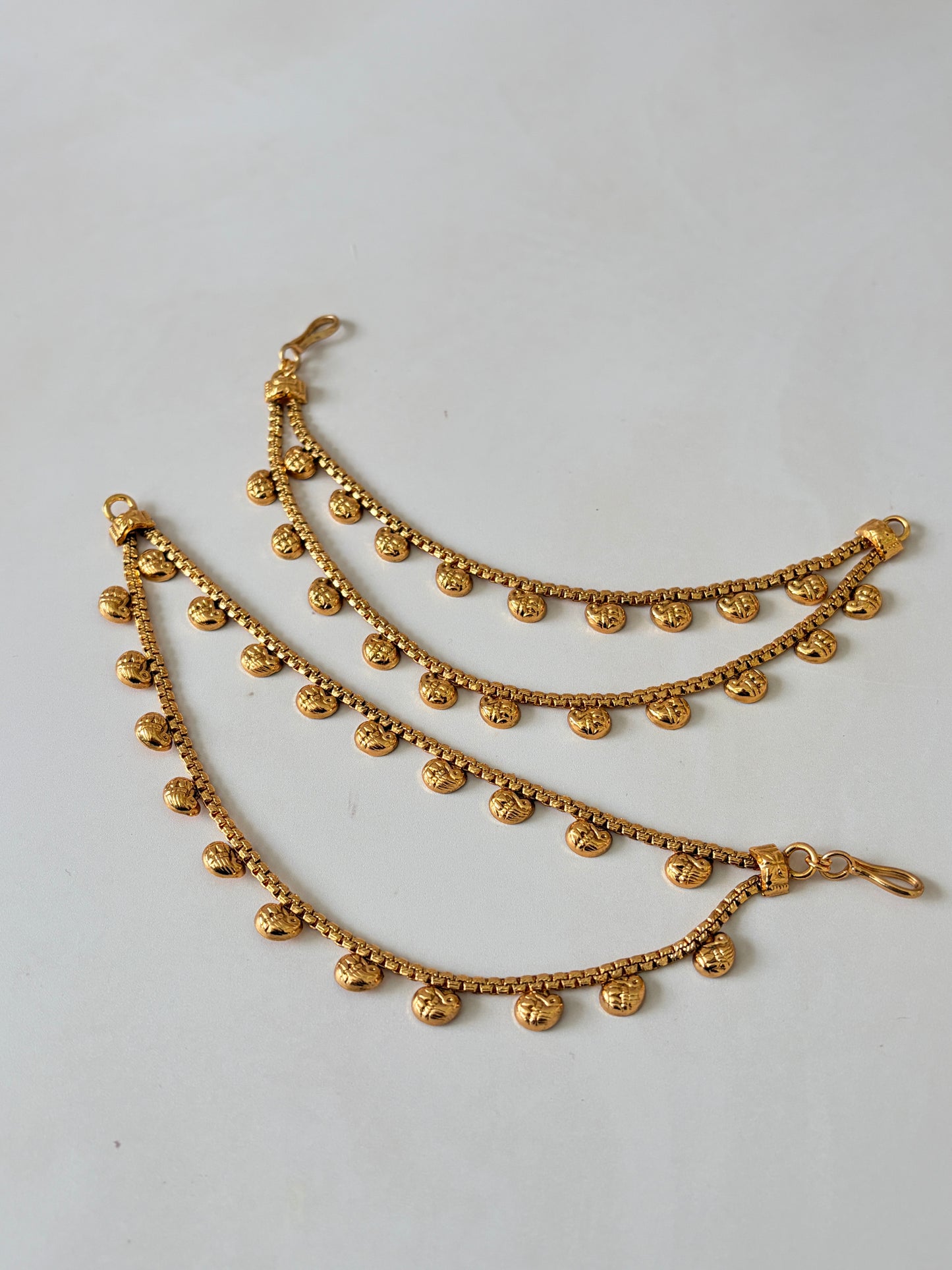 Gold Plated Ear Chains/Kaan Chain (ST1215)