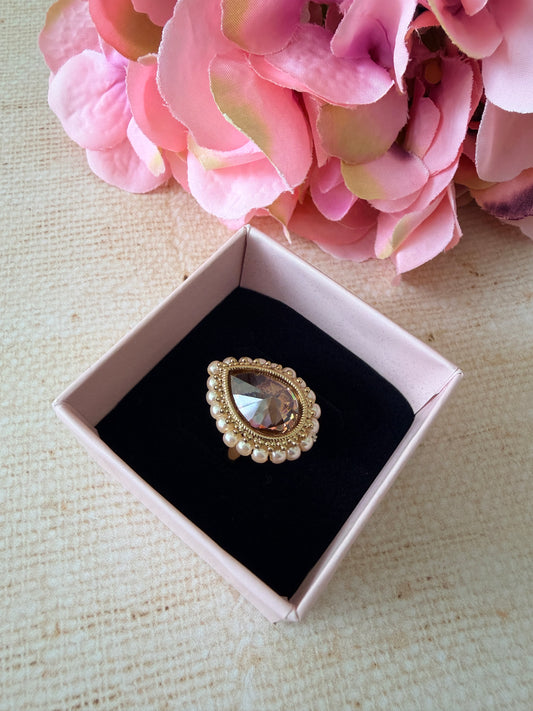 Maya Antique Gold Ring (ST1109)