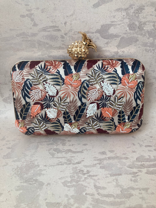 Monsoon Multicoloured Clutch (ST787)