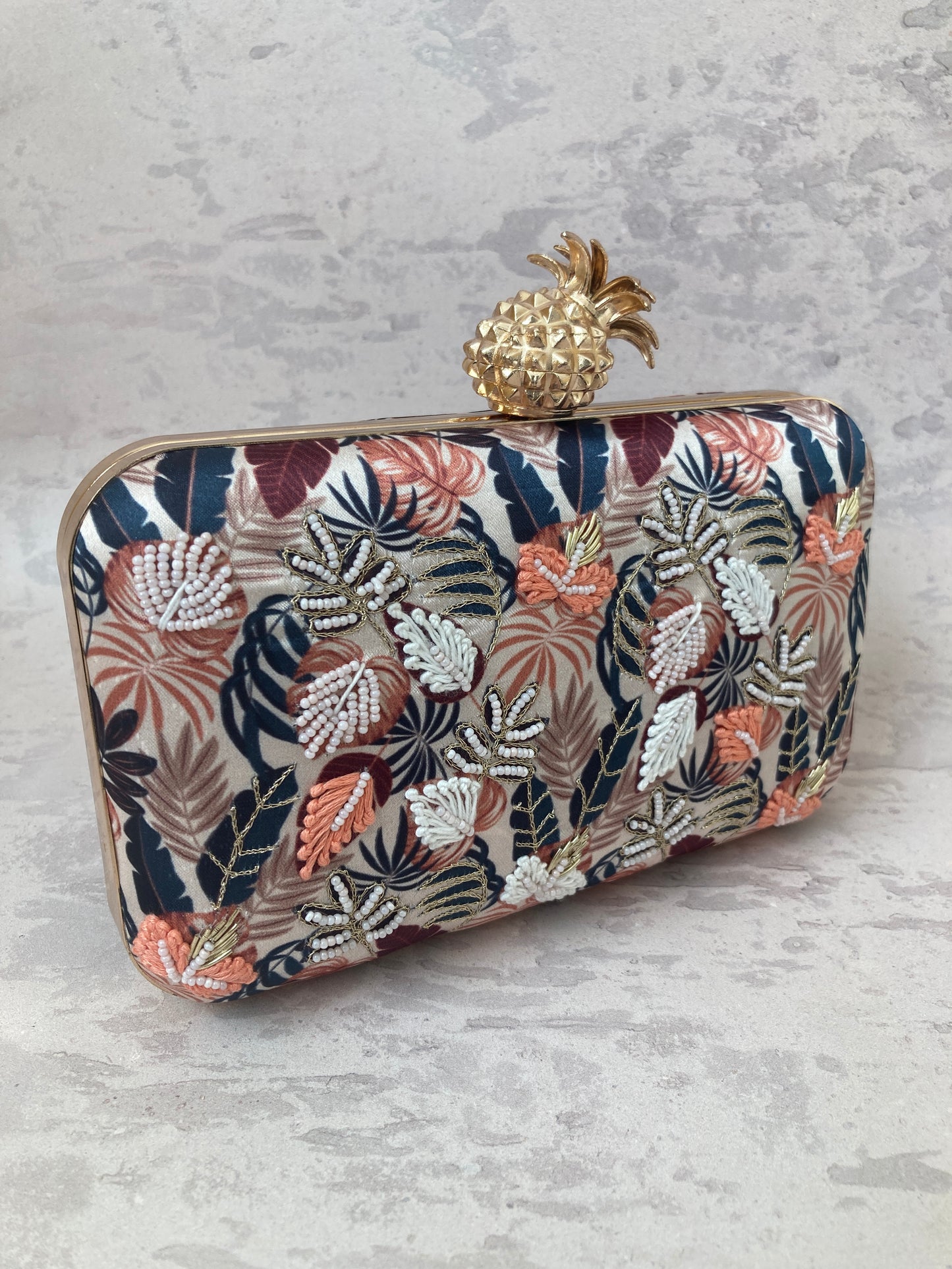 Monsoon Multicoloured Clutch (ST787)