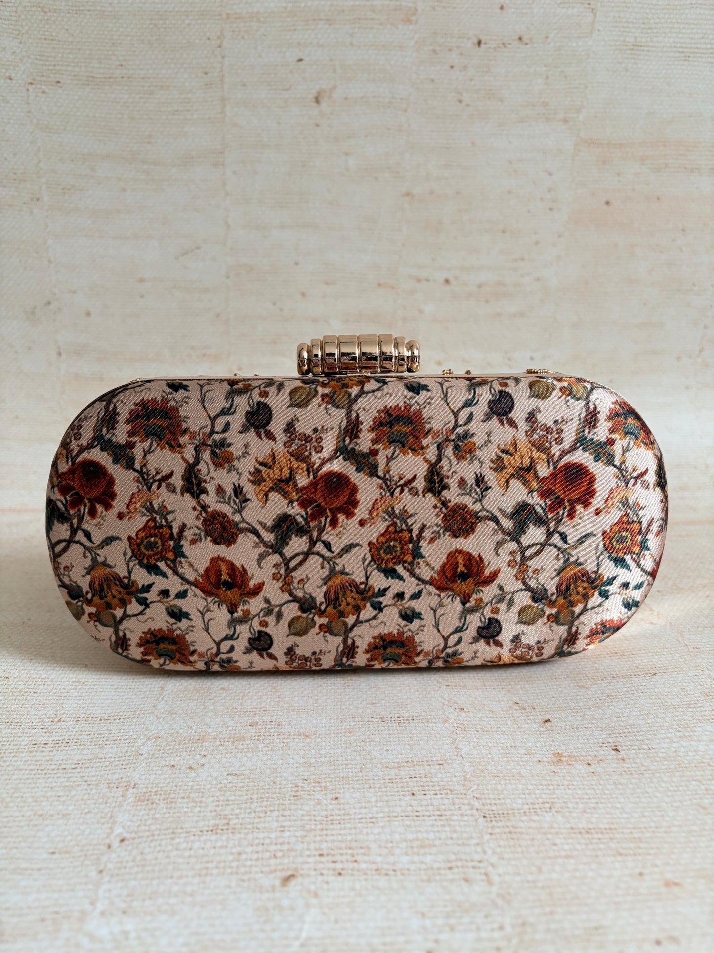 Liv Floral Oval Clutch (ST1232)