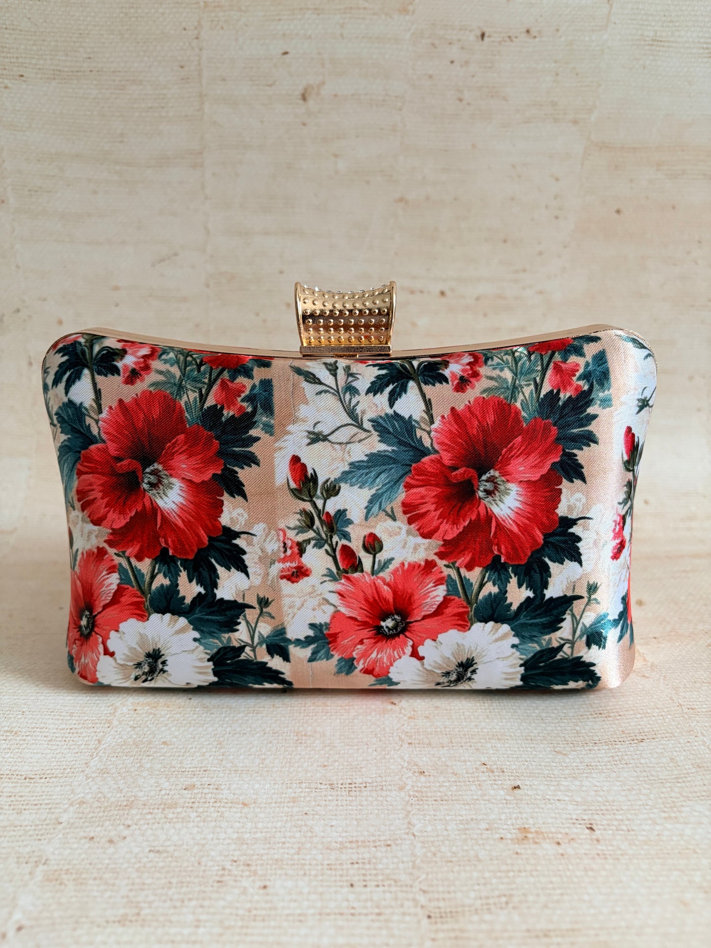 Rosalia Floral Rectangular Clutch (ST1233)