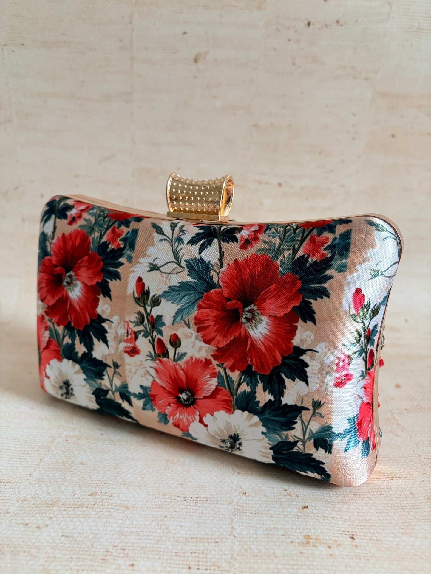 Rosalia Floral Rectangular Clutch (ST1233)