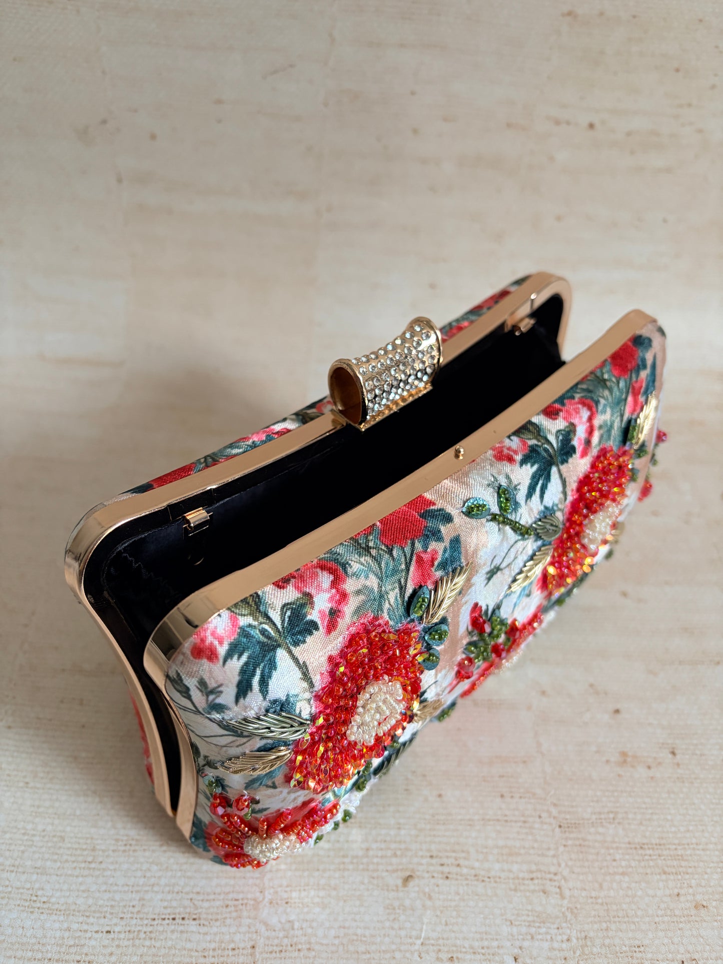 Rosalia Floral Rectangular Clutch (ST1233)