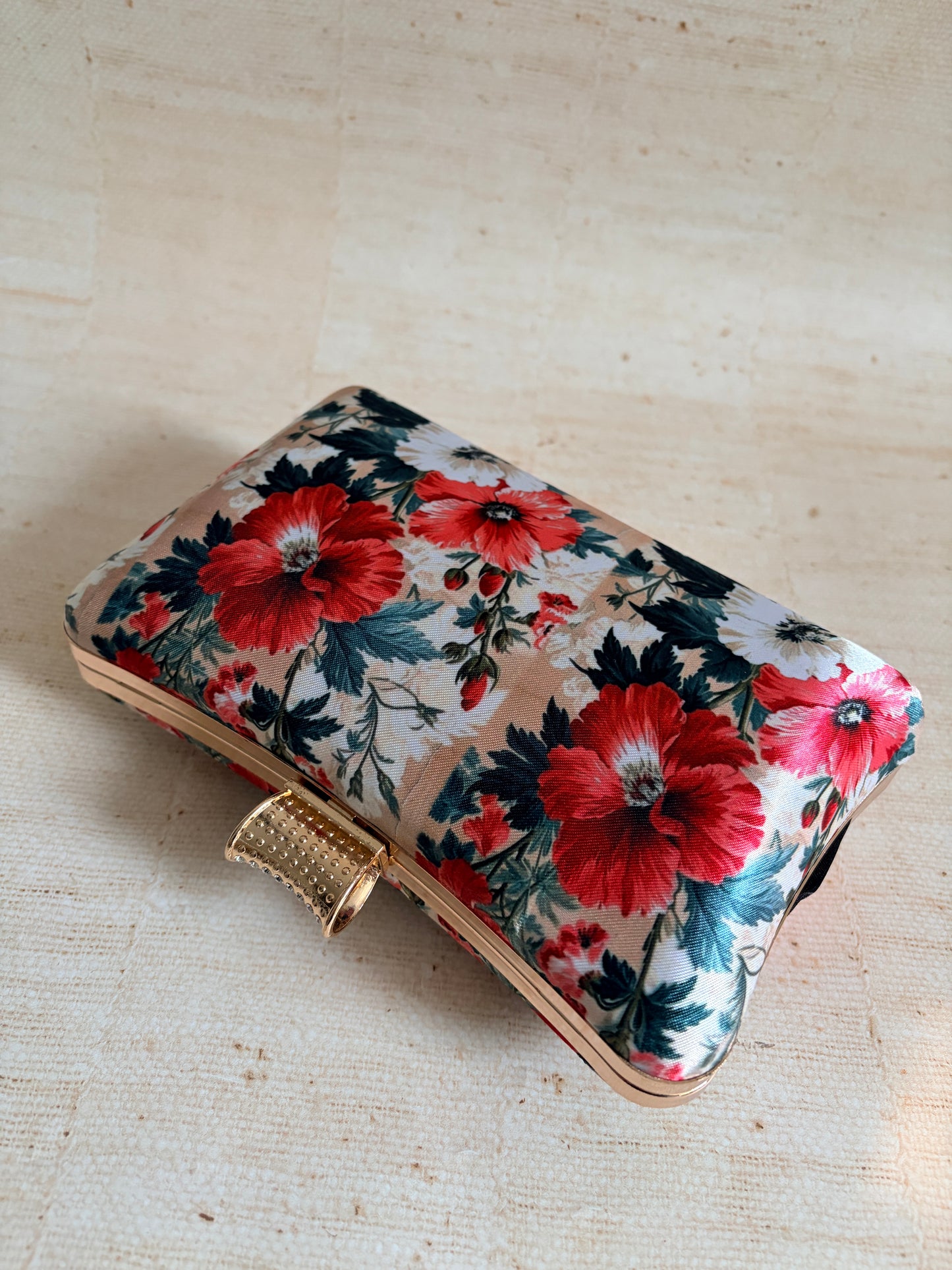Rosalia Floral Rectangular Clutch (ST1233)
