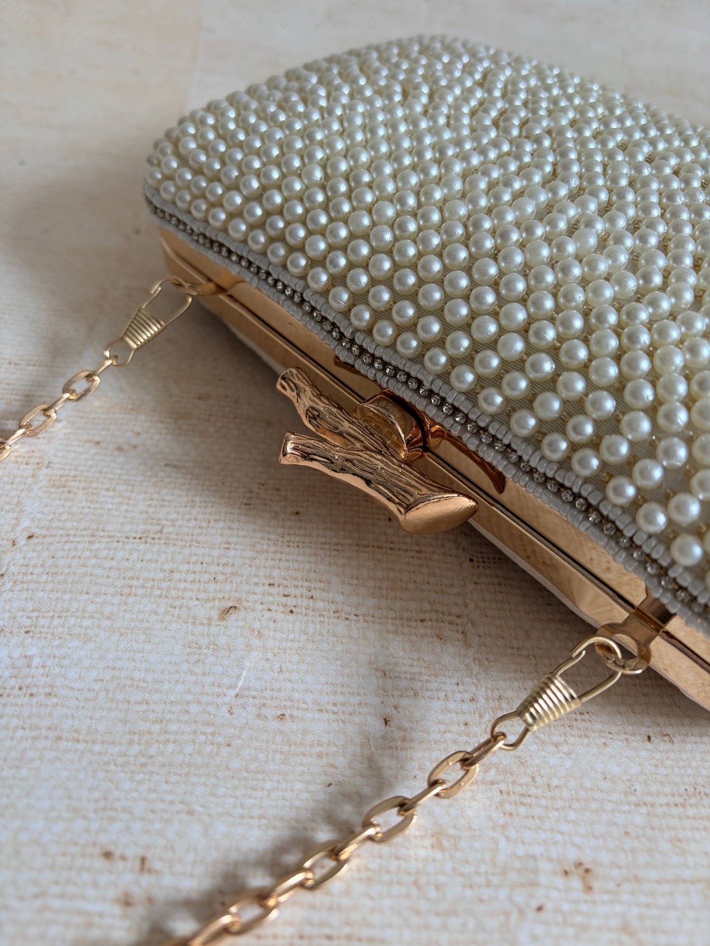 Pearl Heaven (Rectangular Clutch) (ST290)