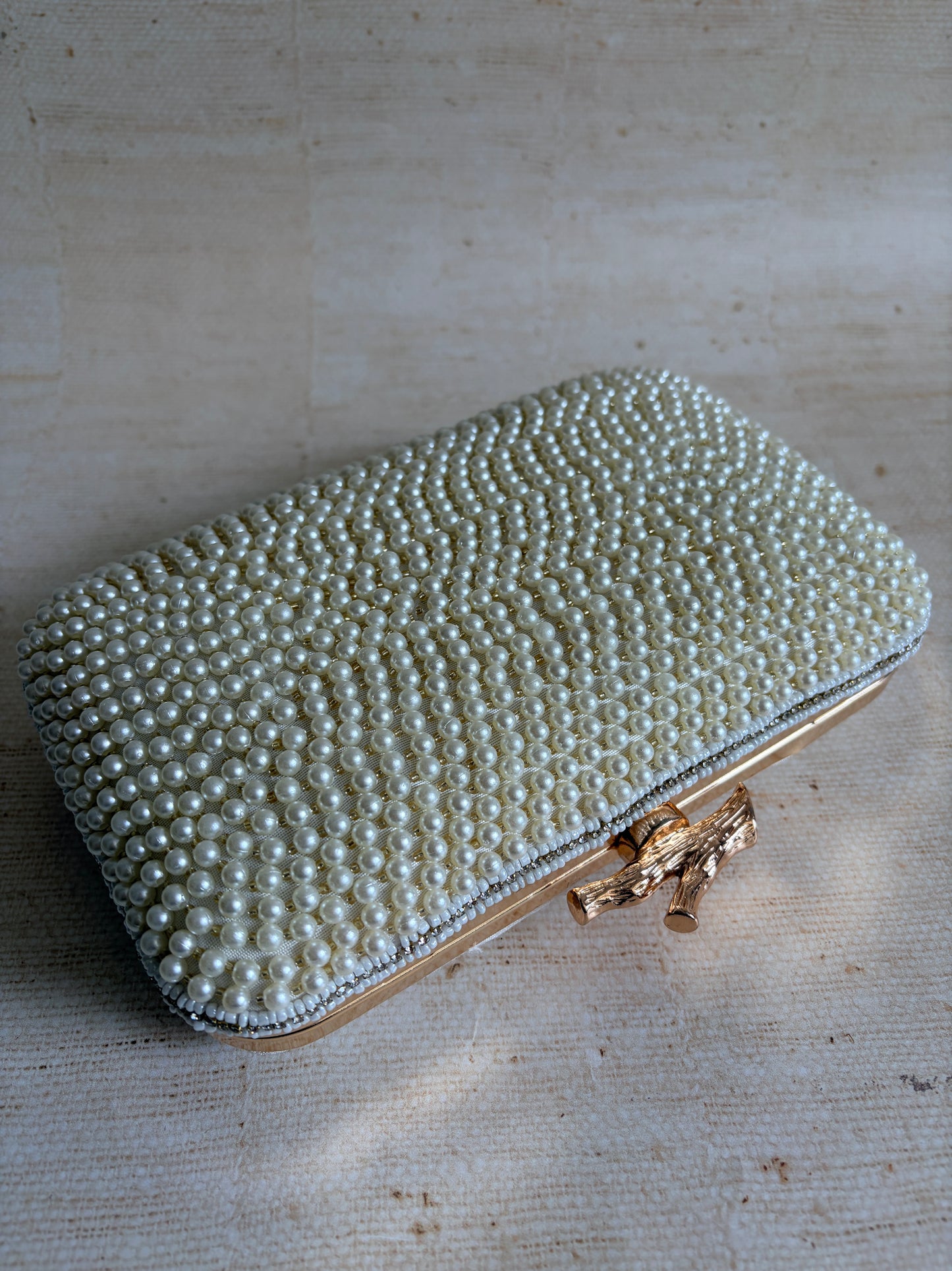 Pearl Heaven (Rectangular Clutch) (ST290)