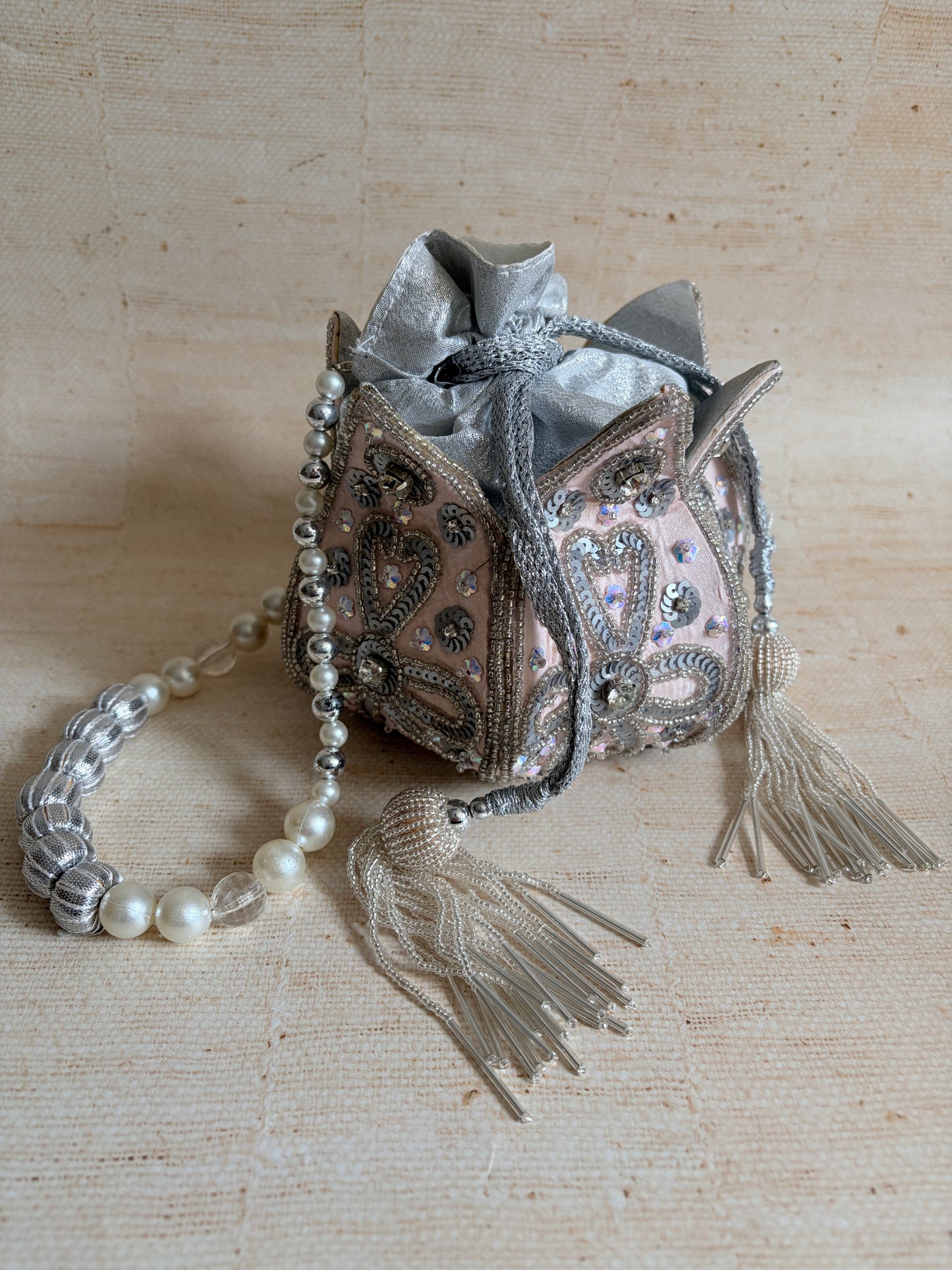 Gurleen (Potli Bag) (Pink) (ST1220)