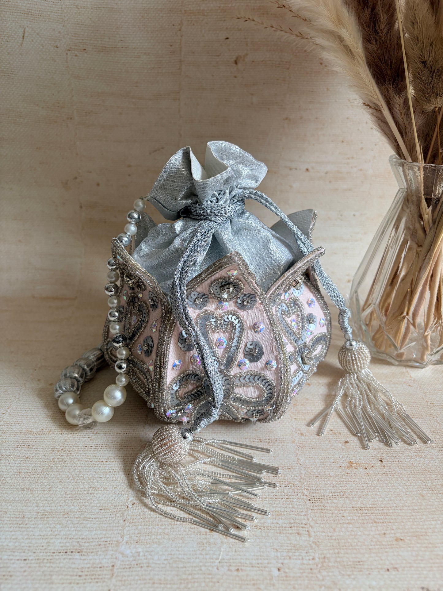 Gurleen (Potli Bag) (Pink) (ST1220)