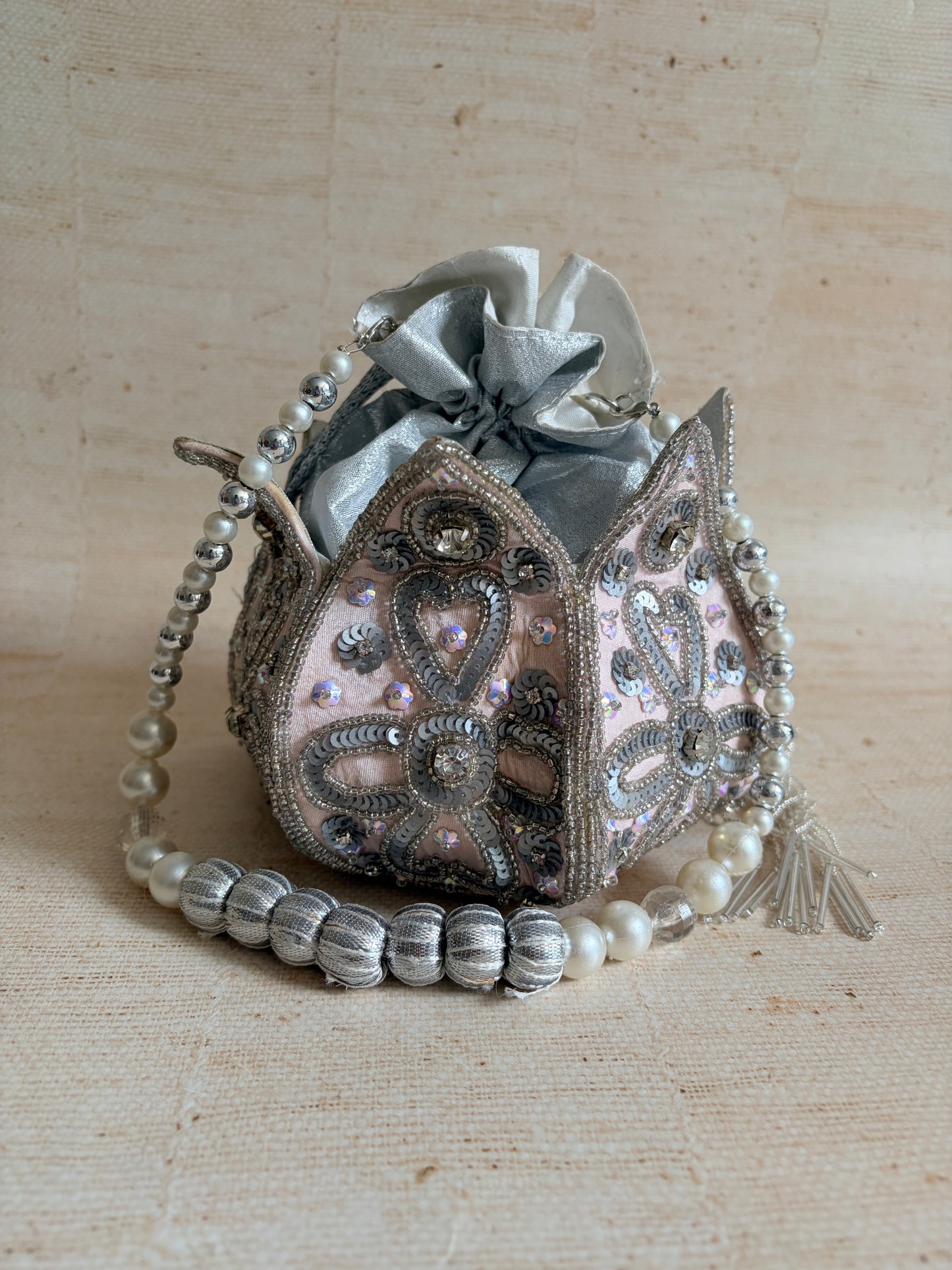 Gurleen (Potli Bag) (Pink) (ST1220)