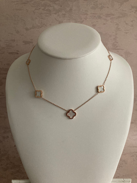 White Clover Necklace