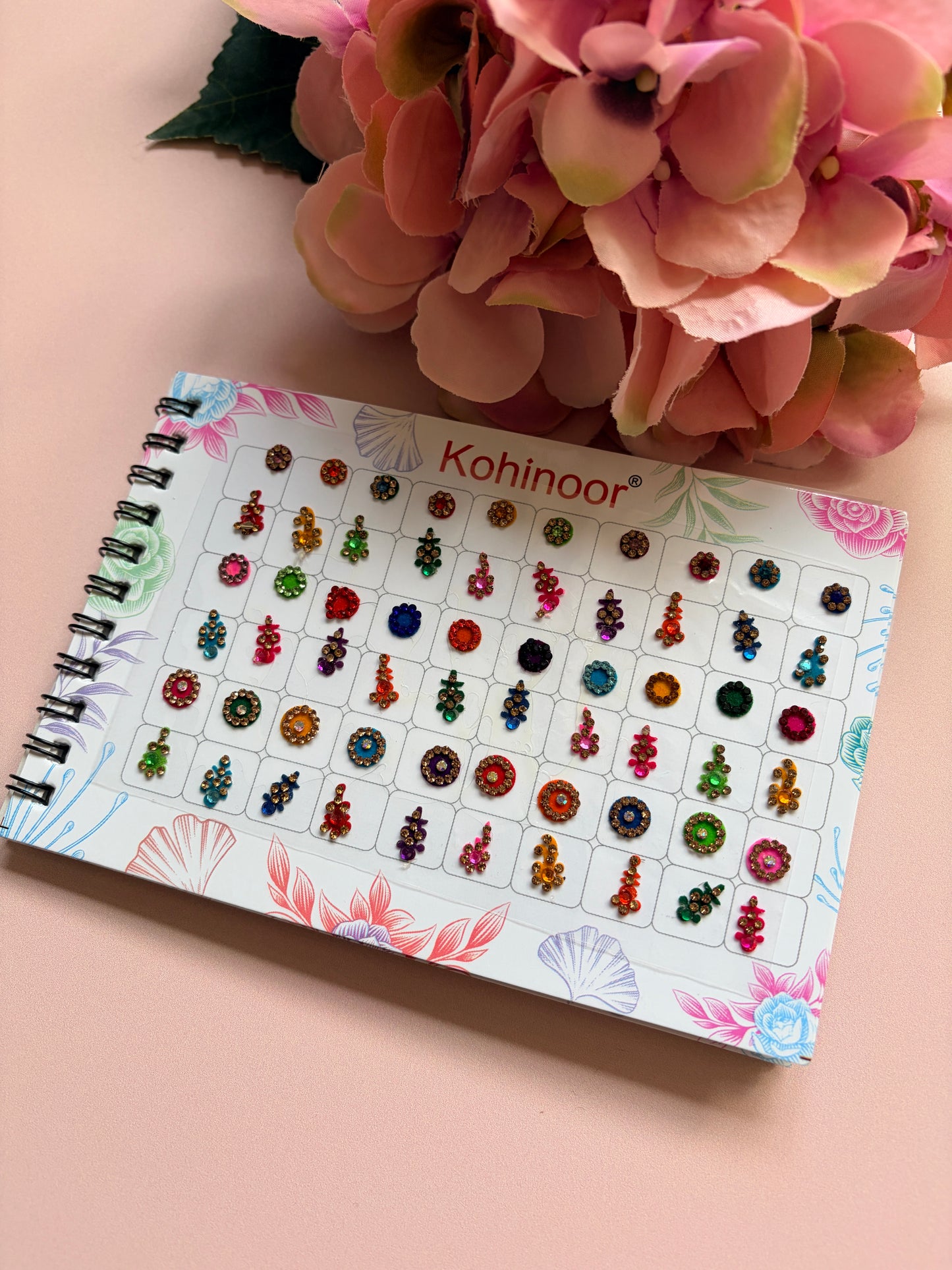 Assorted Designs 5 Page 250 Bindi Booklet (ST1249)