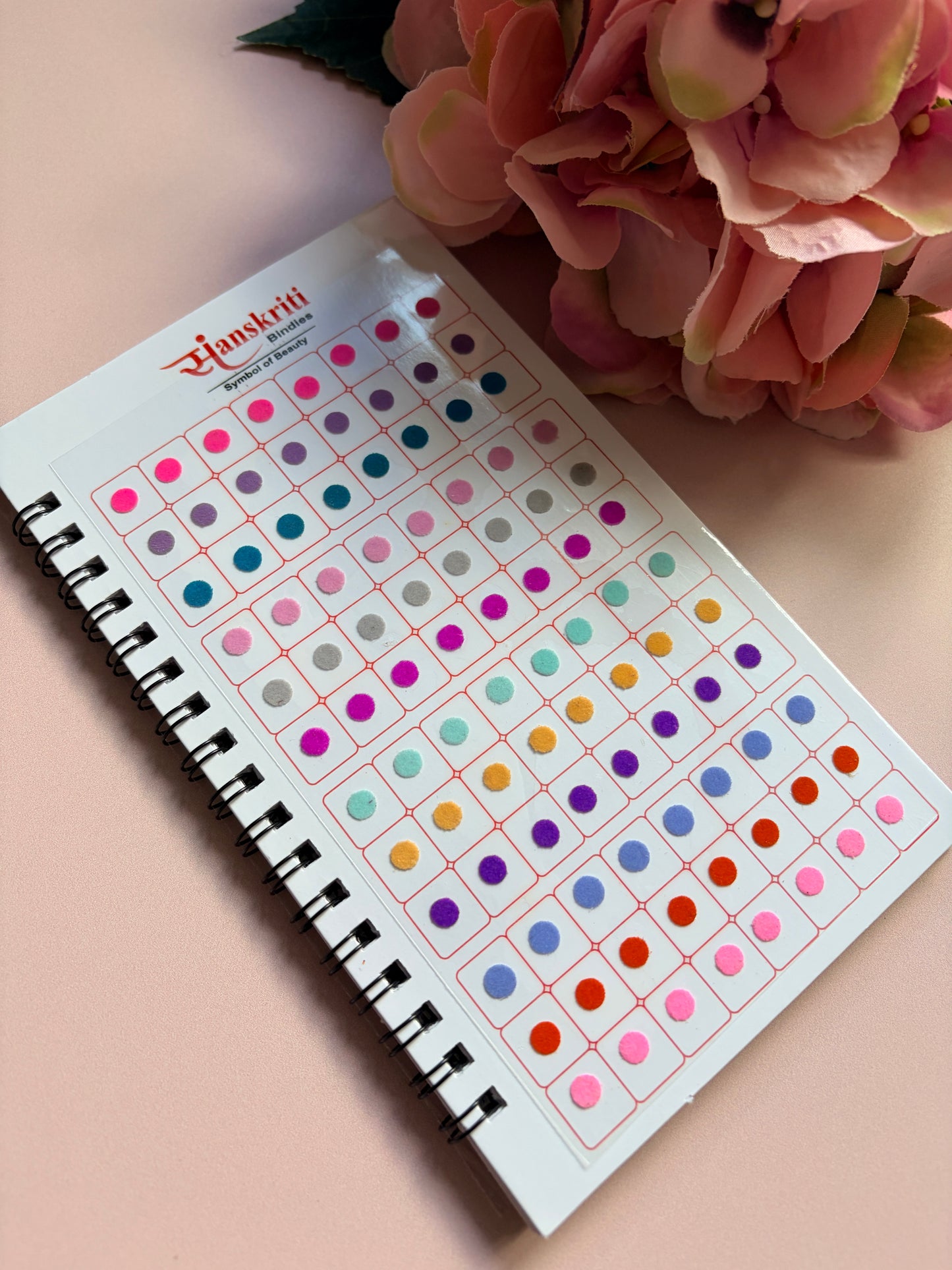 Plain Round Pastel 960 Bindi Booklet (ST1248)
