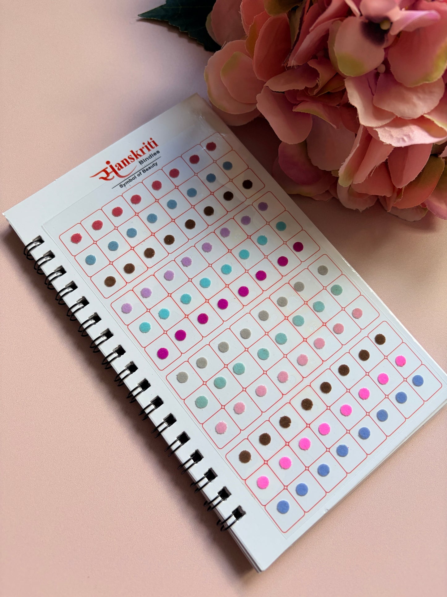 Plain Round Pastel 960 Bindi Booklet (ST1248)
