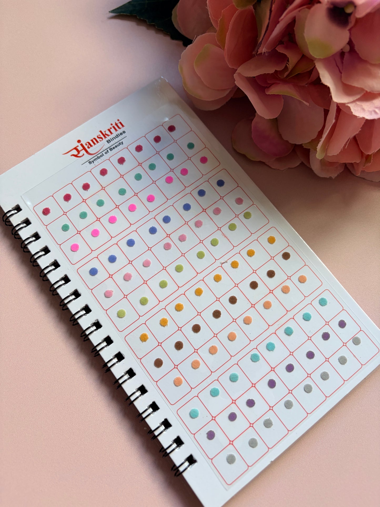 Plain Round Pastel 960 Bindi Booklet (ST1248)