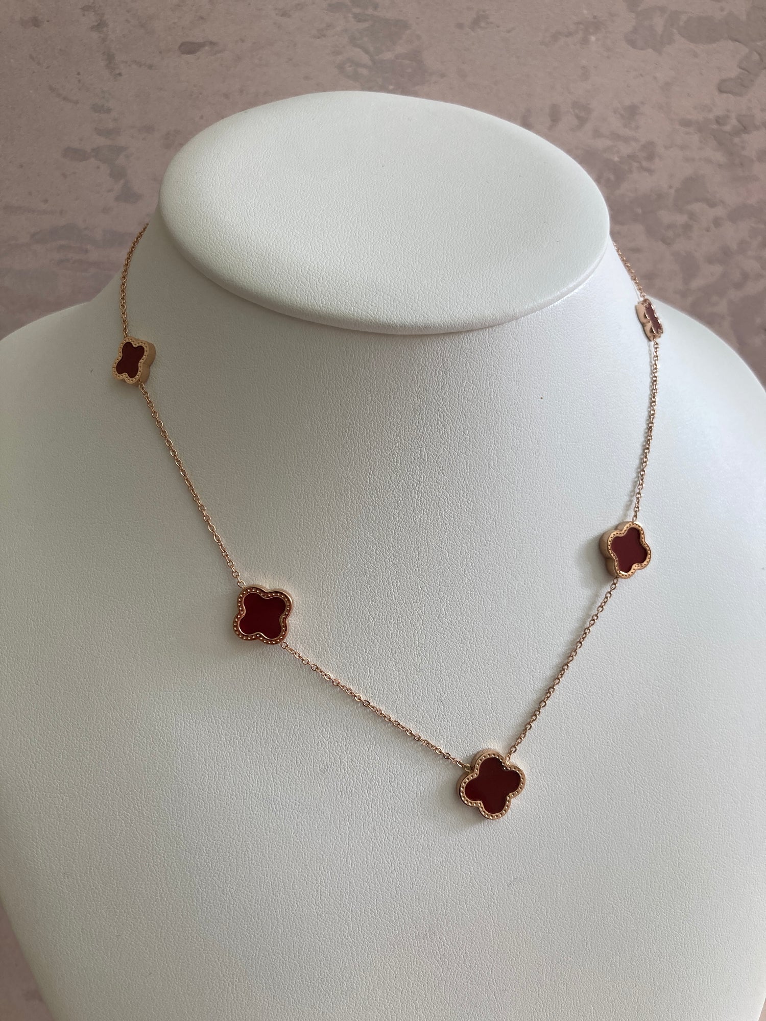 Buy Clover Necklace Gold
