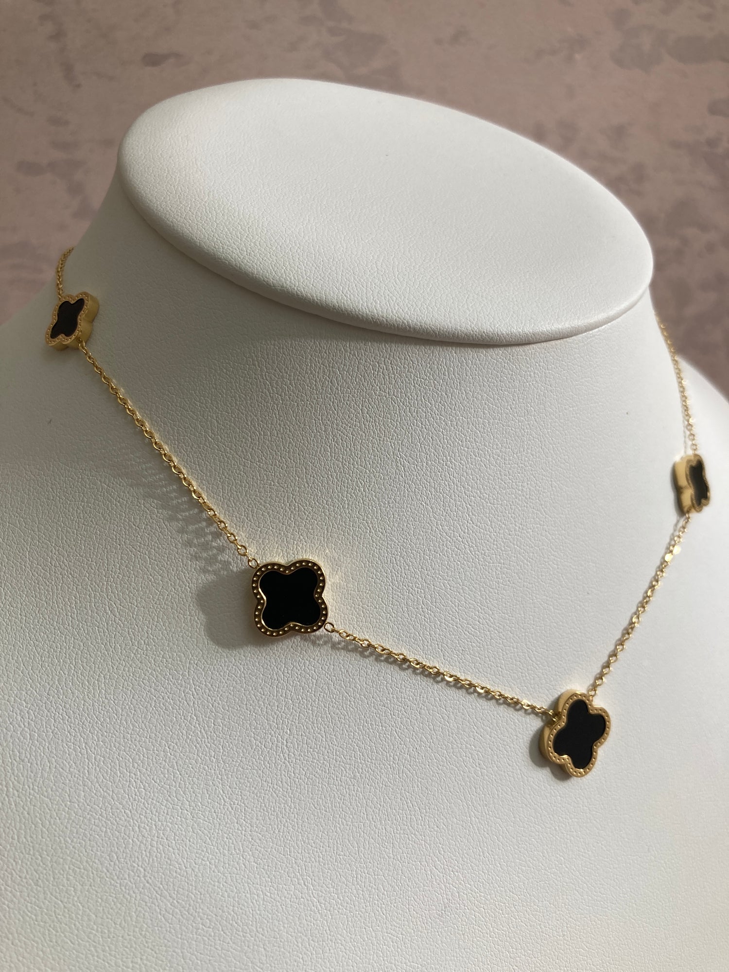 Black Clover Necklace