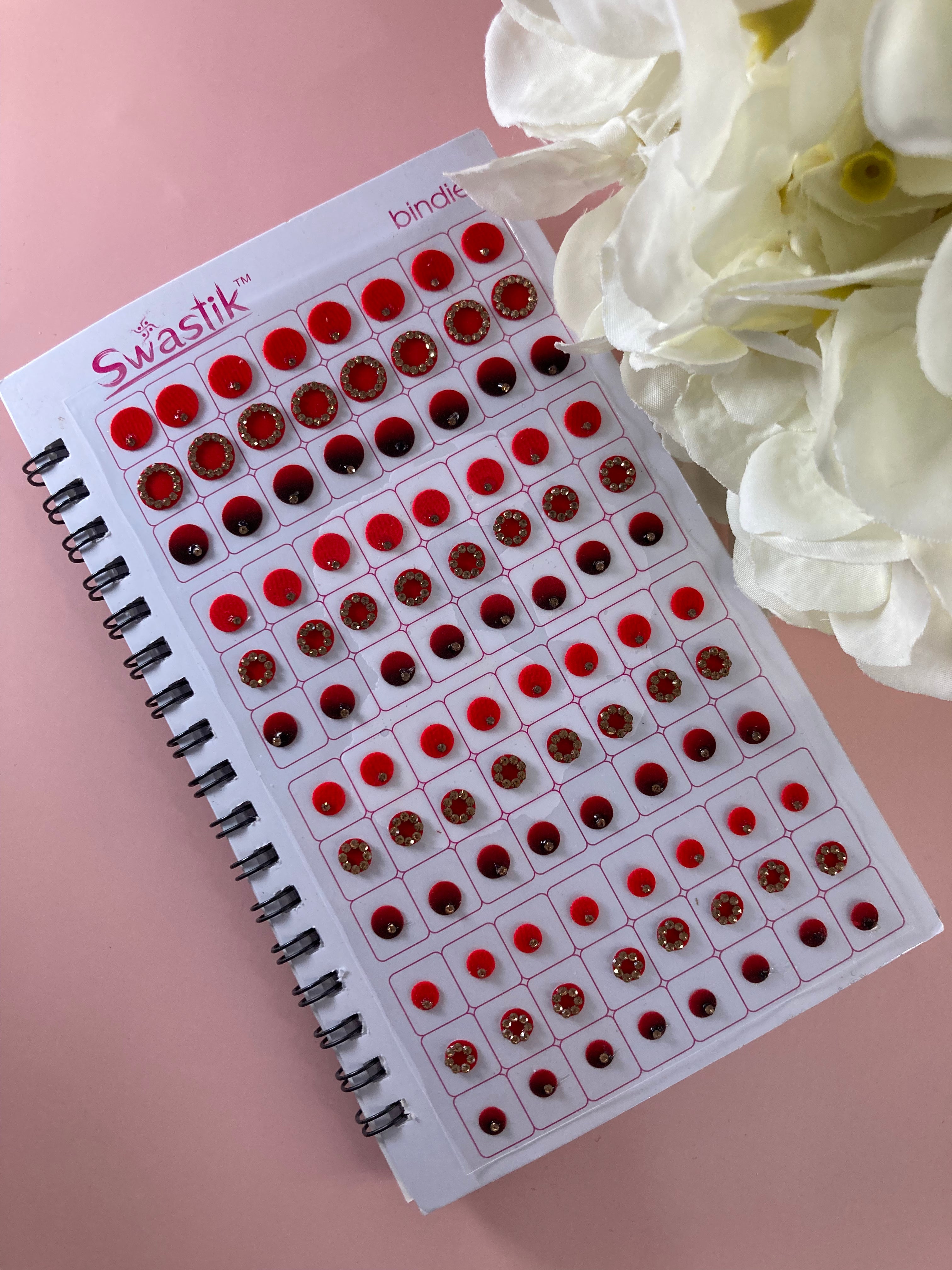 Assorted Colours 960 Bindi Booklet (ST706) – Simran Ragi Collection