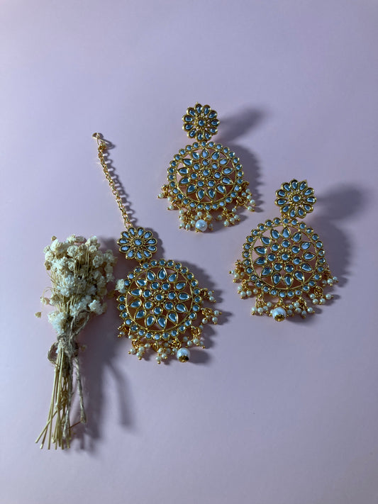 Iram Tikka and Earrings Set (ST216)