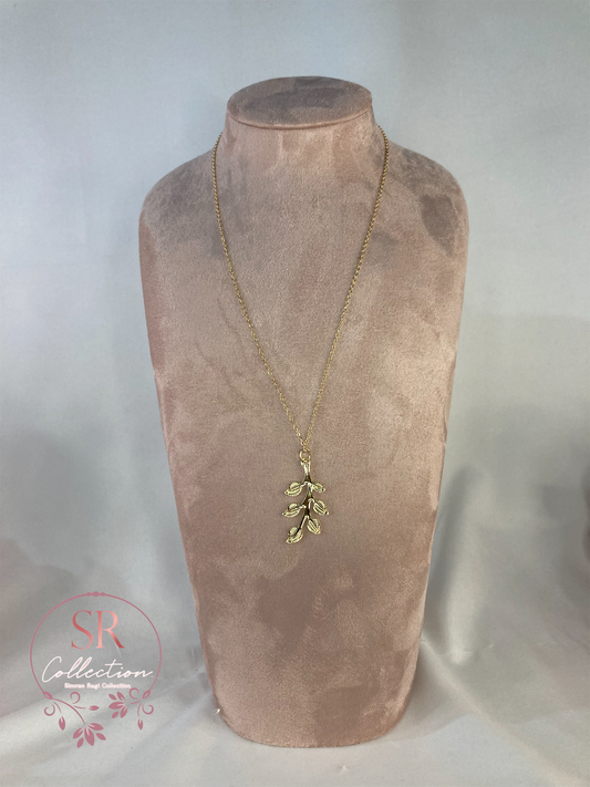 Leaf Pendant Necklace (ST201)
