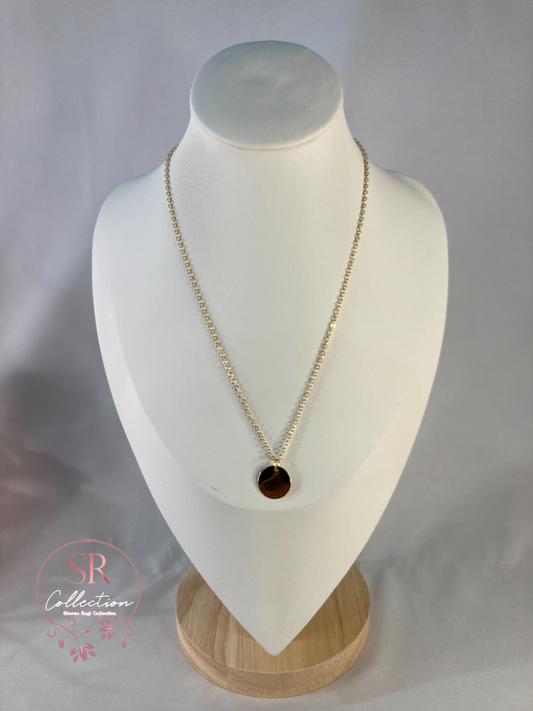 Circular Pendant Necklace (ST203)