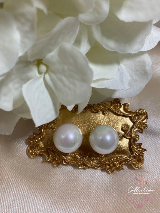 Ali Pearl Stud Earrings (ST051)