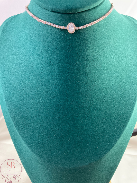 London Choker Necklace (ST082)