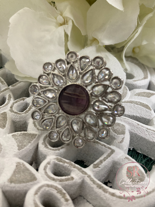 Gohar Classic Ring (ST004) Purple