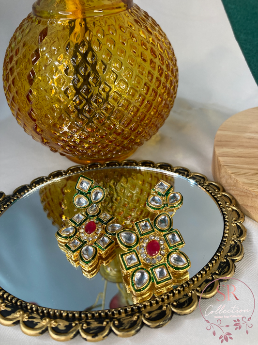 Neetu Long Mala Necklace (ST127) Red