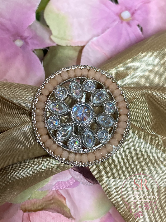 Jaya Ring (ST002) Peach