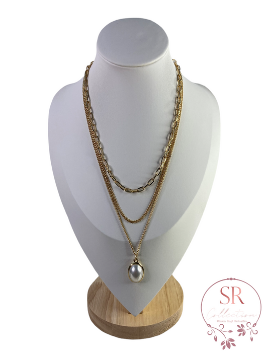 Quinn Layered Necklace (ST073)